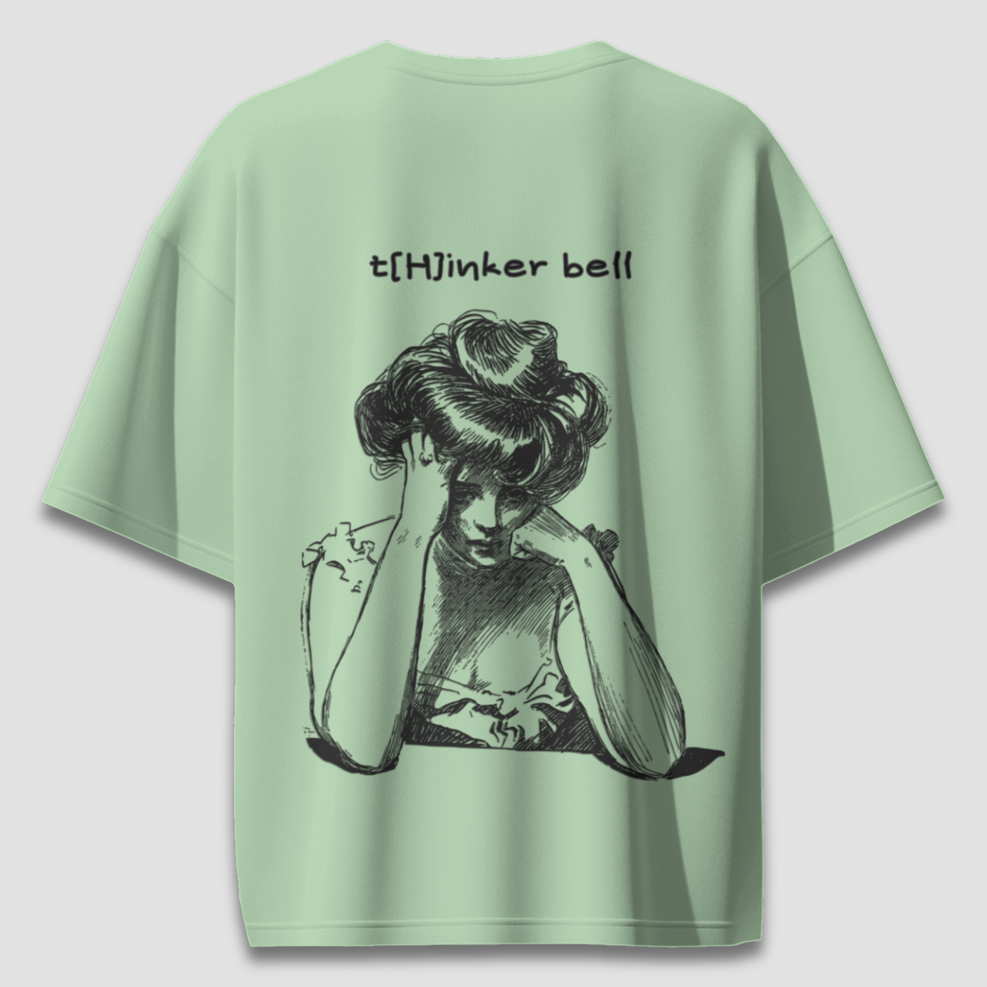 Thinker Bell - Jade - Chapter26 premium oversized graphic t-shirt