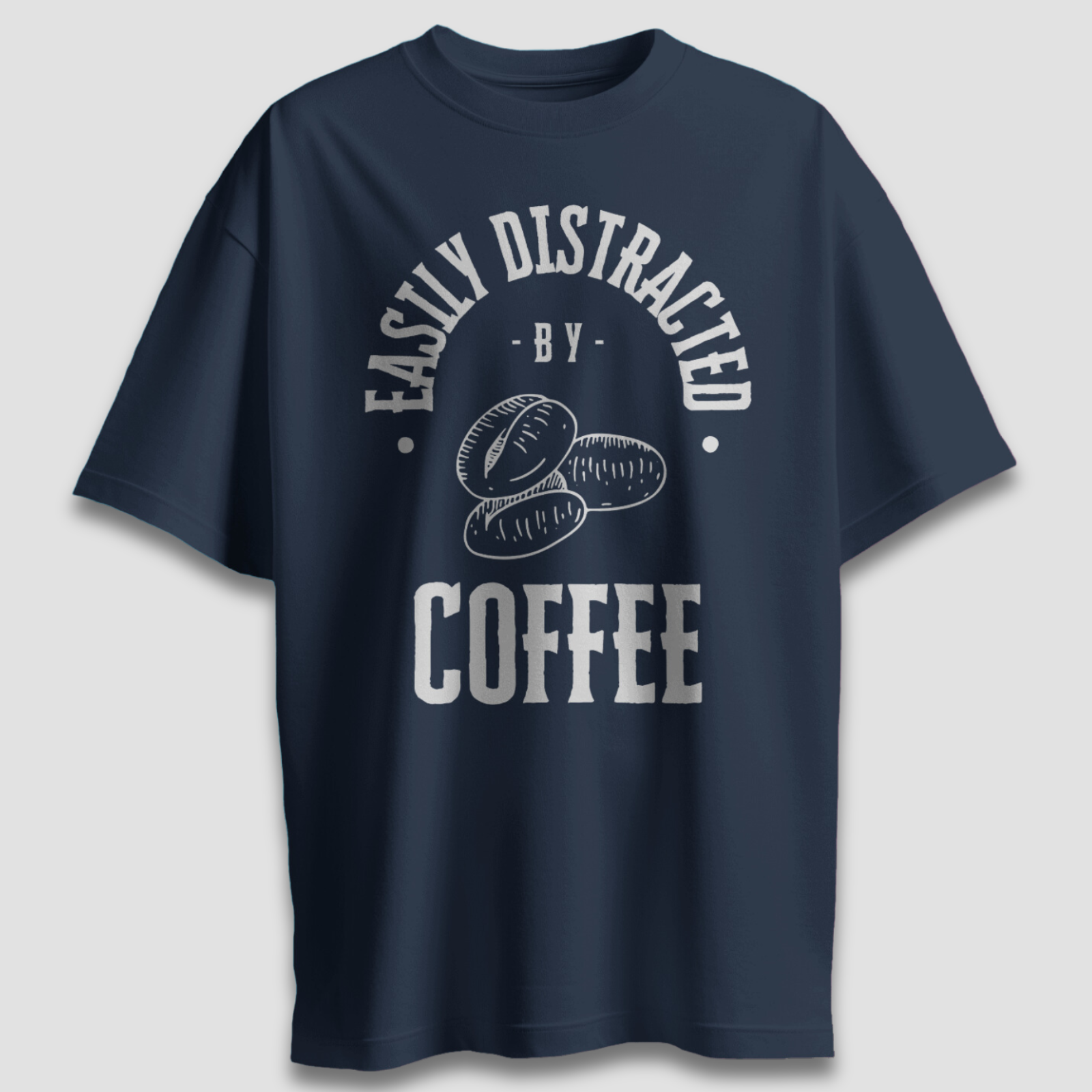 Distracted by Coffee Dark - Chapter26 premium oversized graphic t-shirt