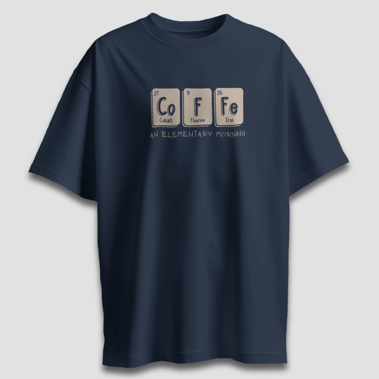 Elementary Coffee - Chapter26 premium oversized graphic t-shirt detail