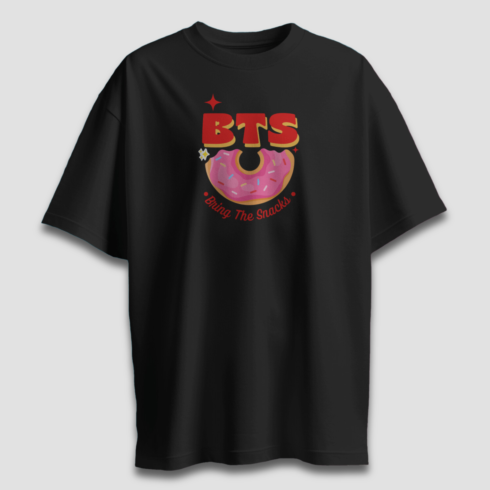Bring The Snacks - Chapter26 premium oversized graphic t-shirt detail