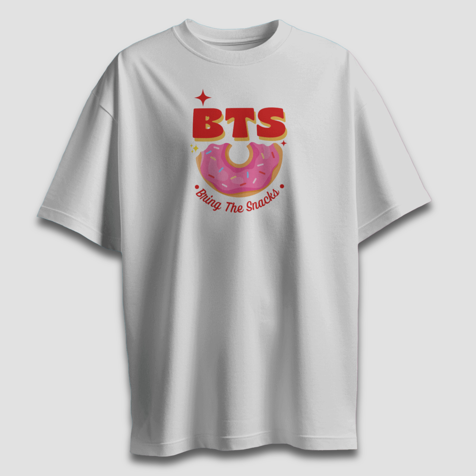Bring The Snacks - Chapter26 premium oversized graphic t-shirt detail