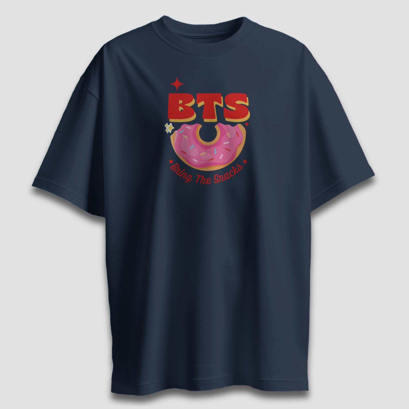 Bring The Snacks - Chapter26 premium oversized graphic t-shirt detail