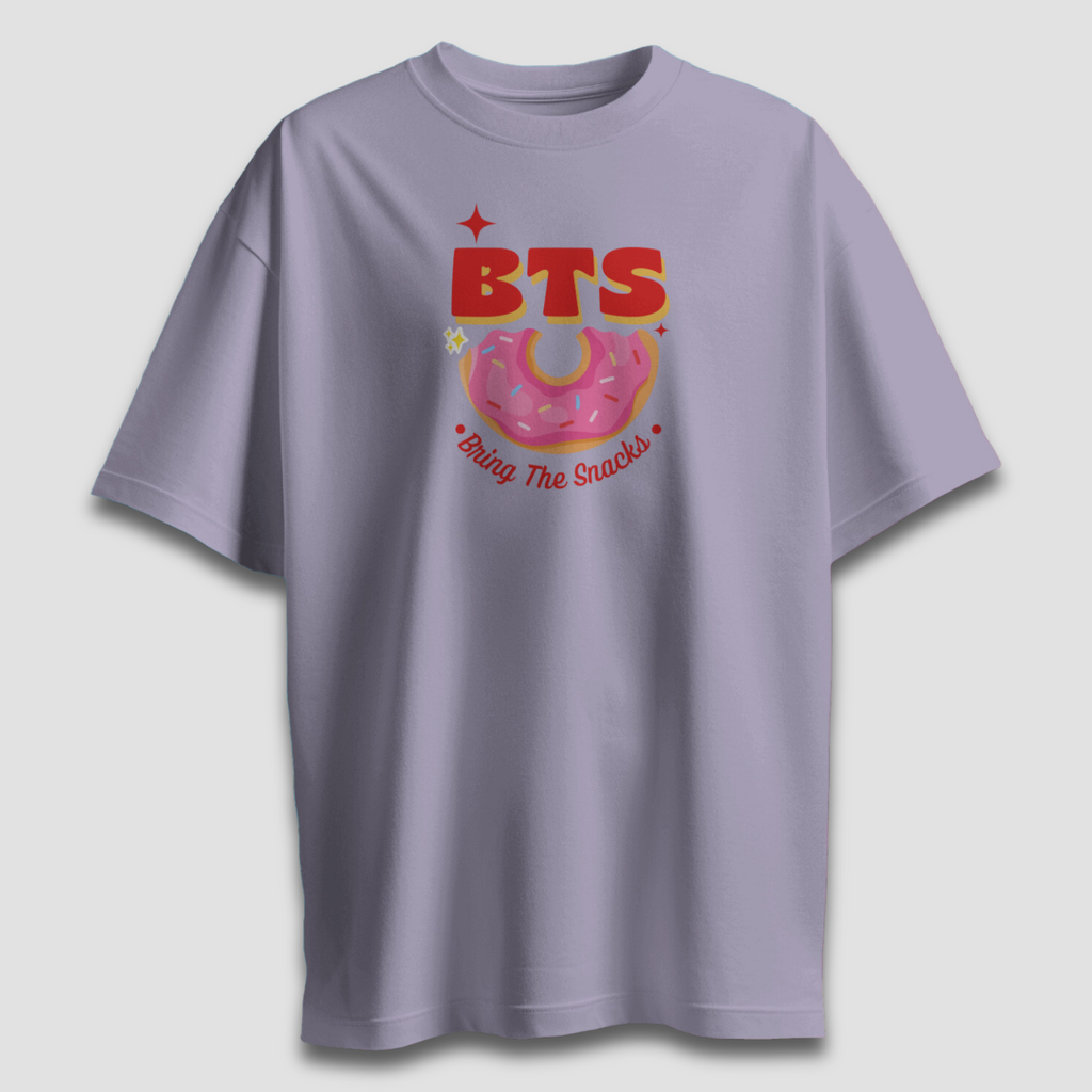 Bring The Snacks - Chapter26 premium oversized graphic t-shirt detail