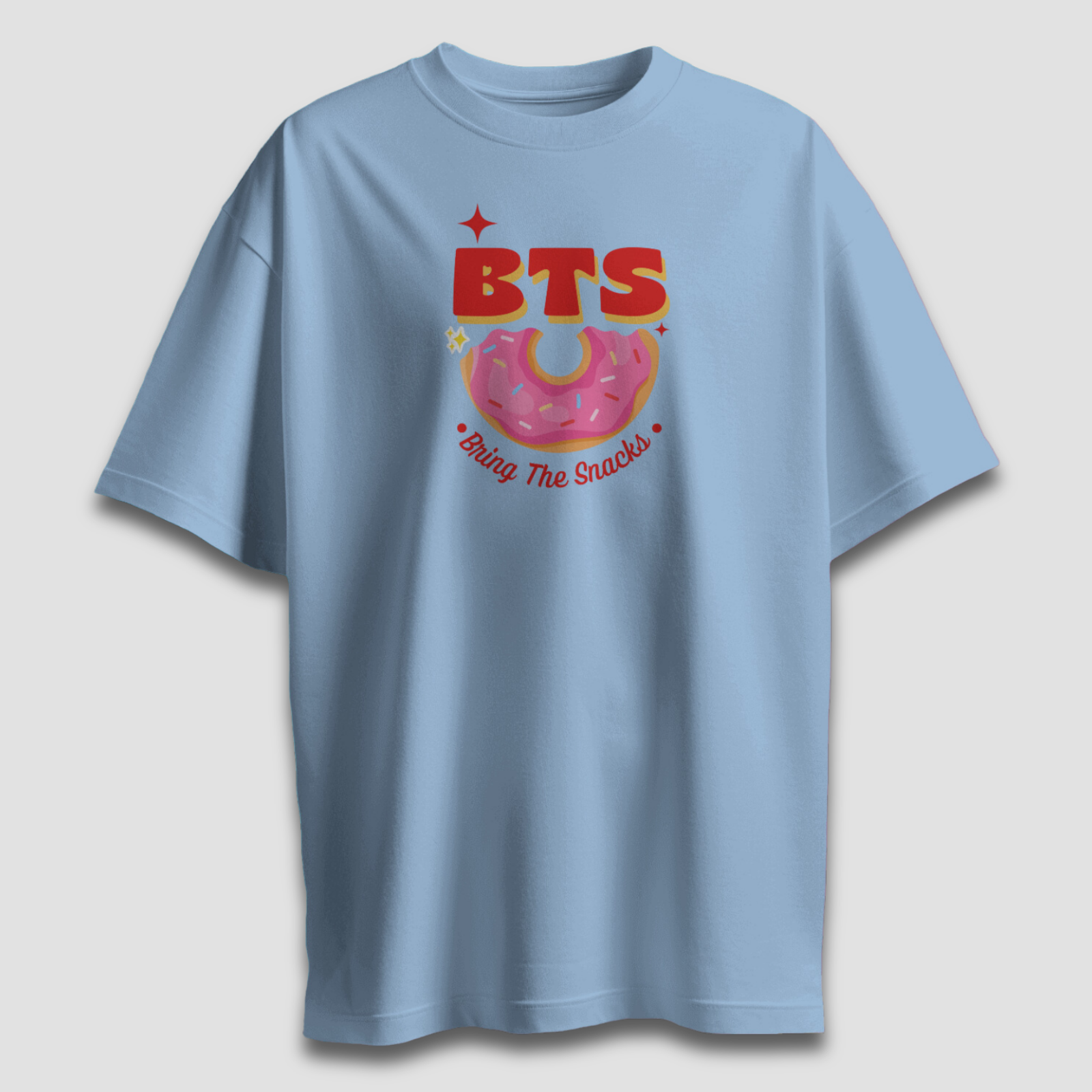 Bring The Snacks - Chapter26 premium oversized graphic t-shirt detail