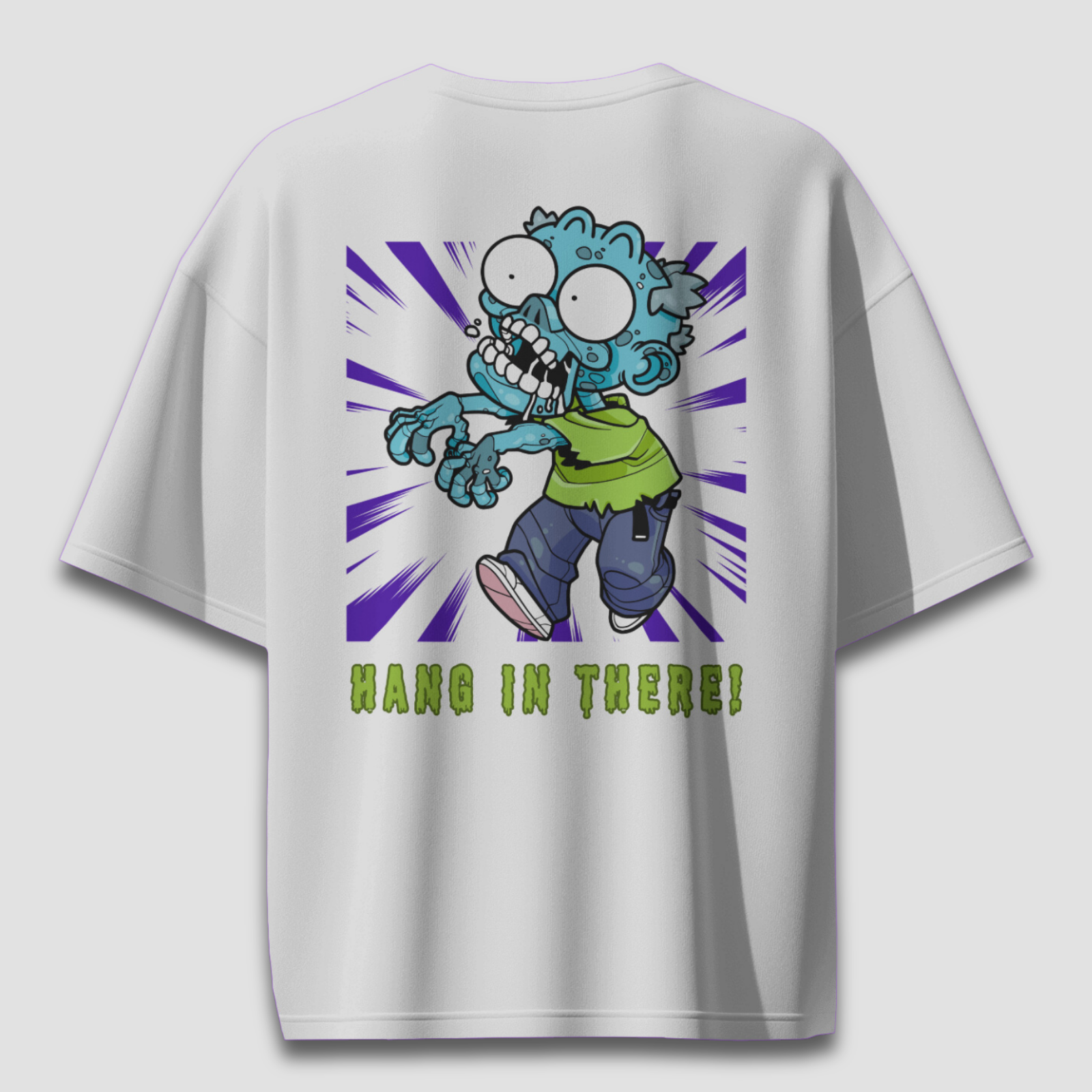 Hang In There - Chapter26 premium oversized graphic t-shirt detail