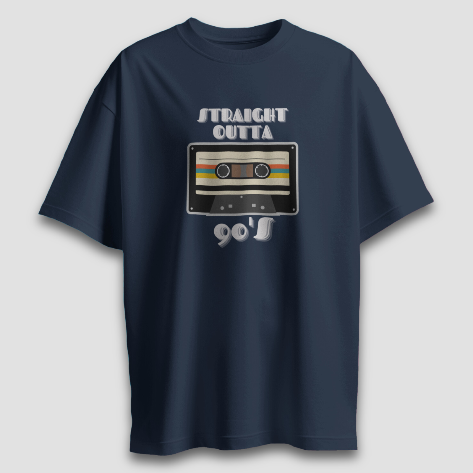 Straight Outta 90s - Chapter26 premium oversized graphic t-shirt