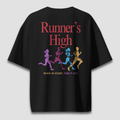 Runners High - Chapter26 premium oversized graphic t-shirt
