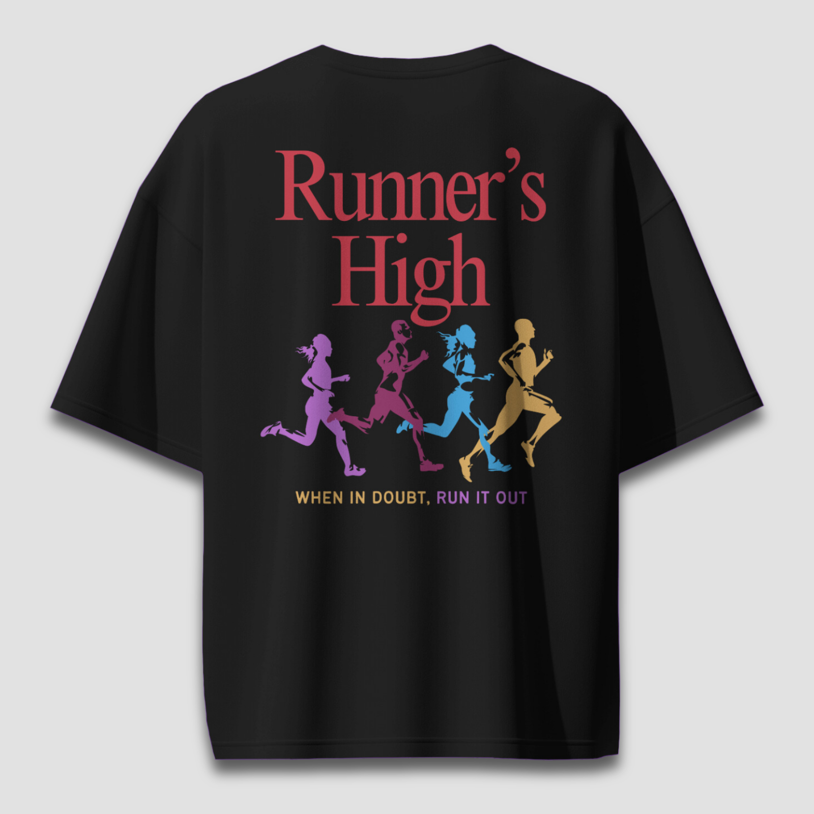 Runners High - Chapter26 premium oversized graphic t-shirt
