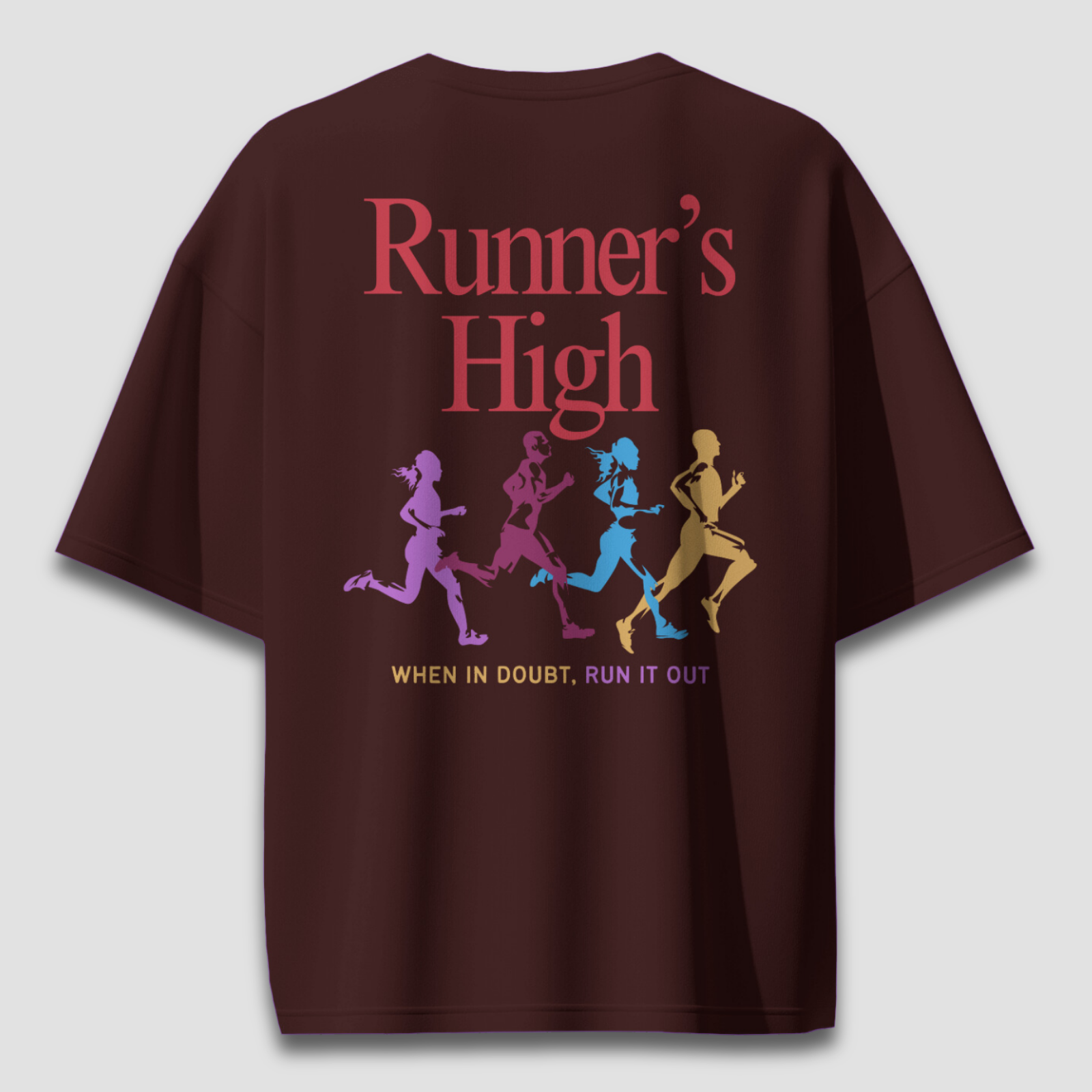 Runner's High - Chapter26 premium oversized graphic t-shirt