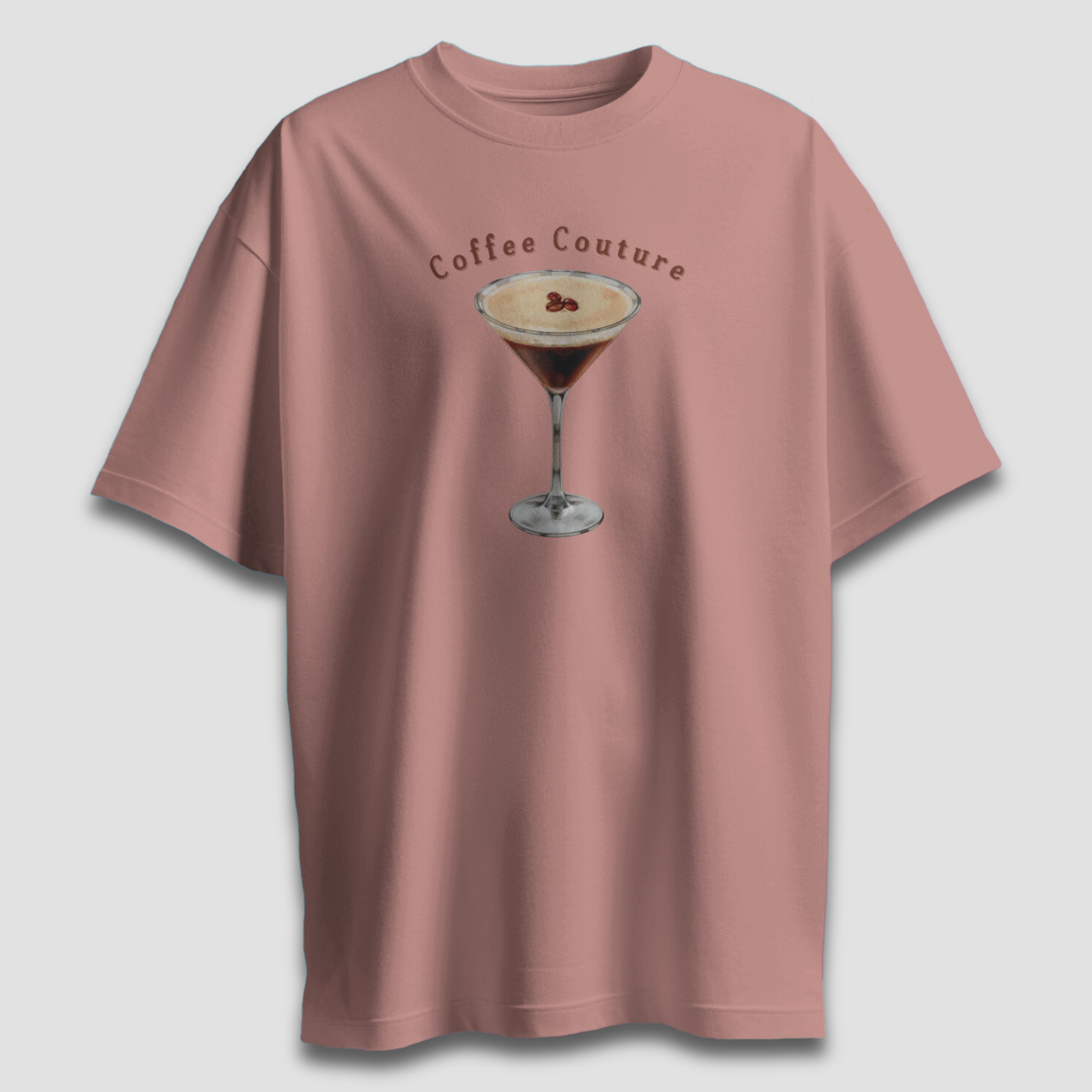 Coffee Couture - Chapter26 premium oversized graphic t-shirt detail