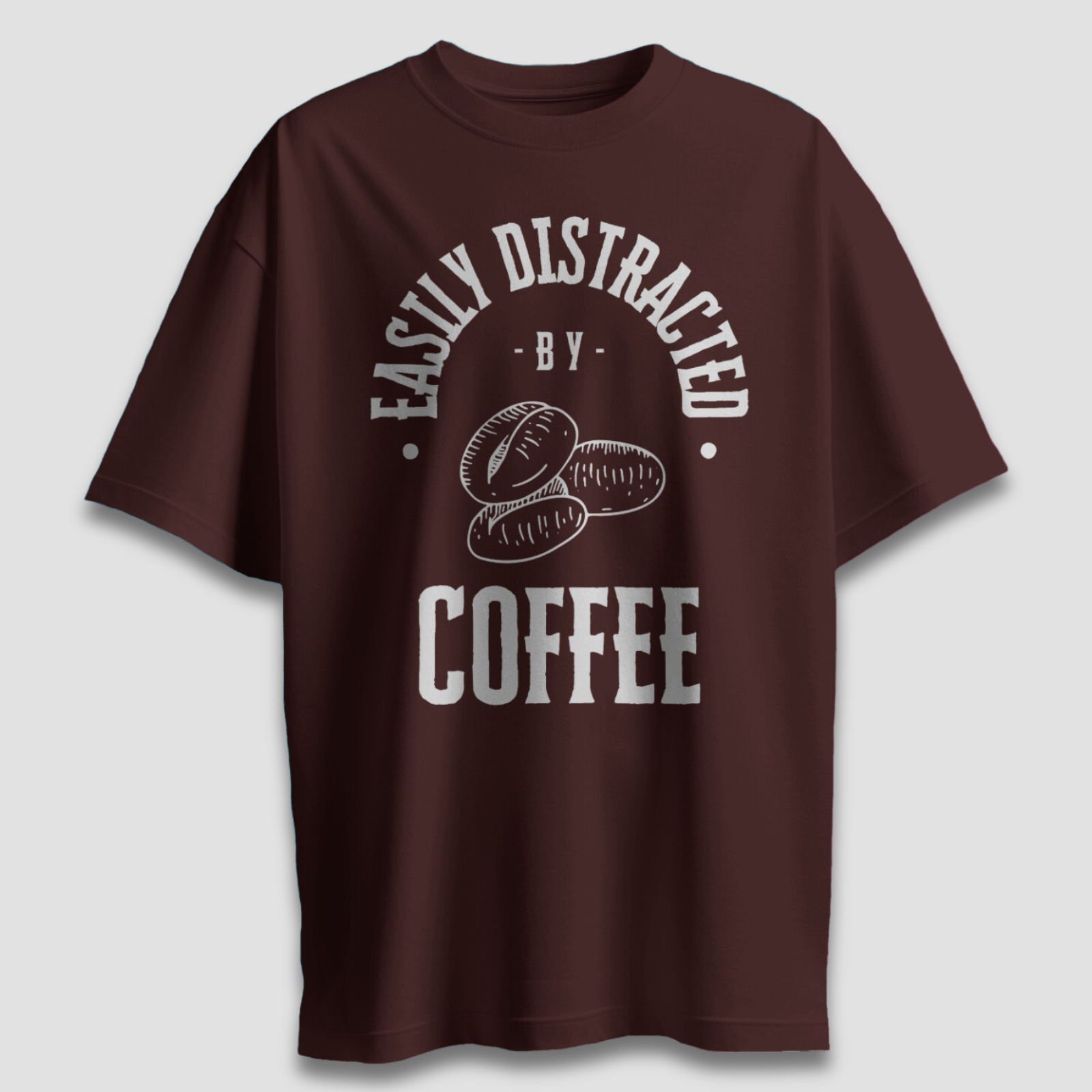Distracted by Coffee Dark - Chapter26 premium oversized graphic t-shirt