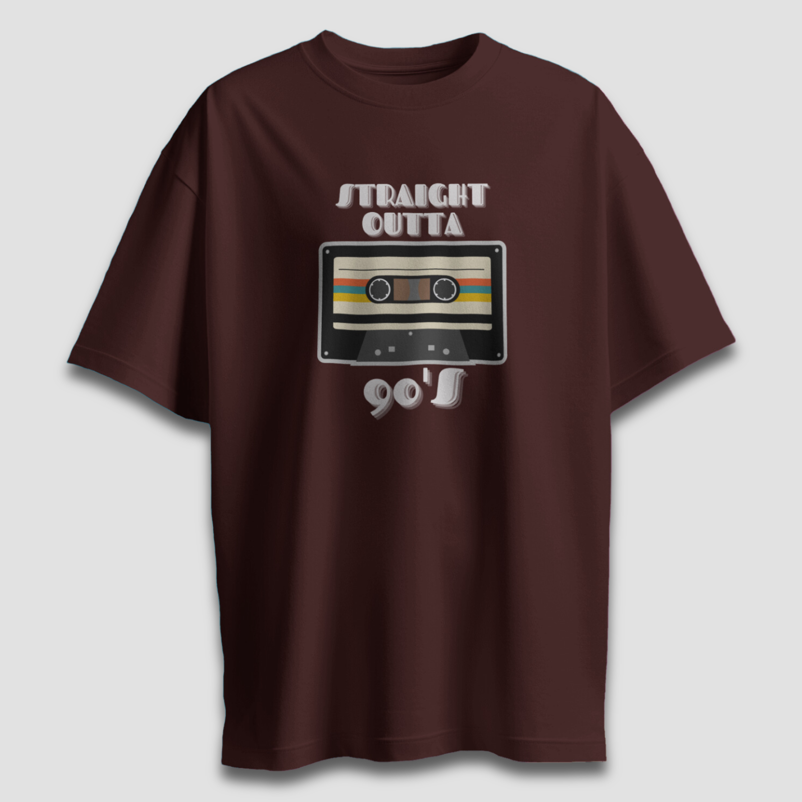 Straight Outta 90s - Chapter26 premium oversized graphic t-shirt