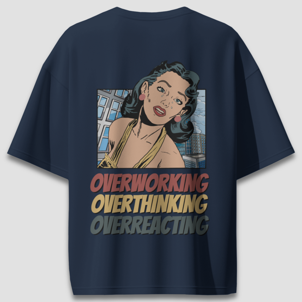 Overworking - Chapter26 premium oversized graphic t-shirt detail