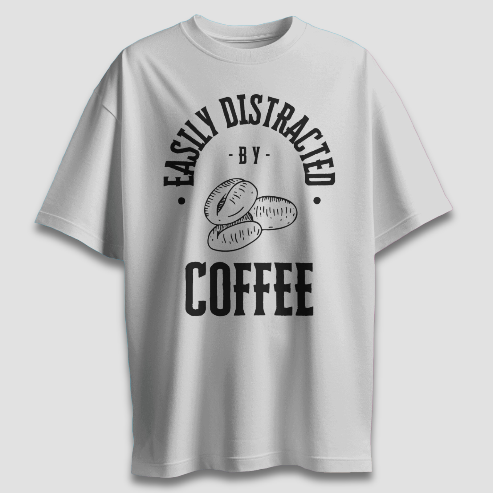 Distracted by Coffee Light - Chapter26 premium oversized graphic t-shirt