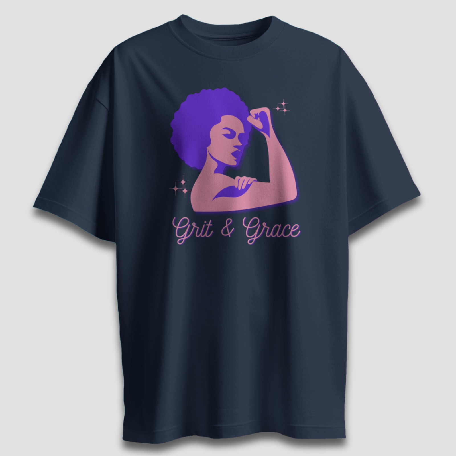 Grit and Grace - Chapter26 premium oversized graphic t-shirt detail