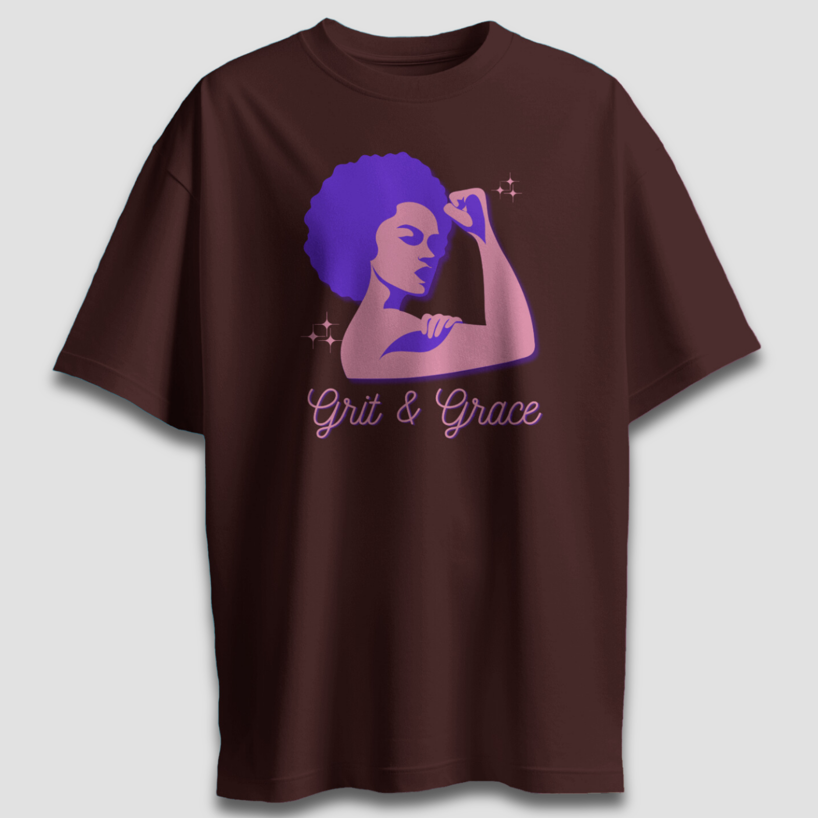 Grit and Grace - Chapter26 premium oversized graphic t-shirt detail