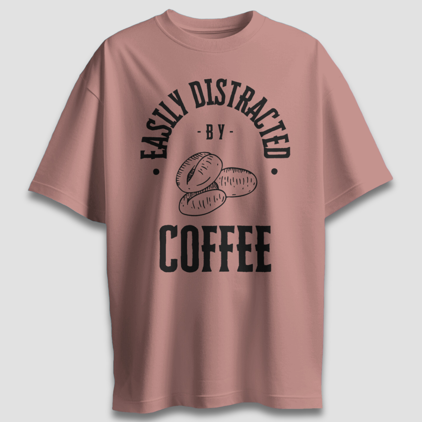 Distracted by Coffee Light - Chapter26 premium oversized graphic t-shirt