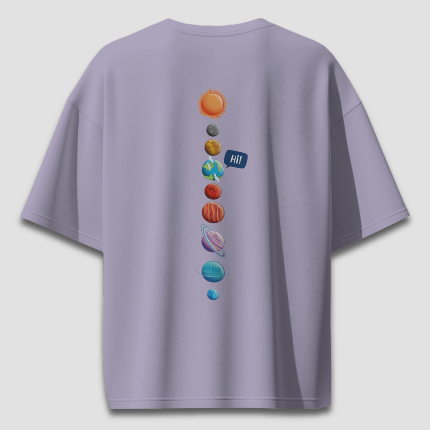Universal Welcome - Lavender - Chapter26 premium oversized graphic t-shirt
