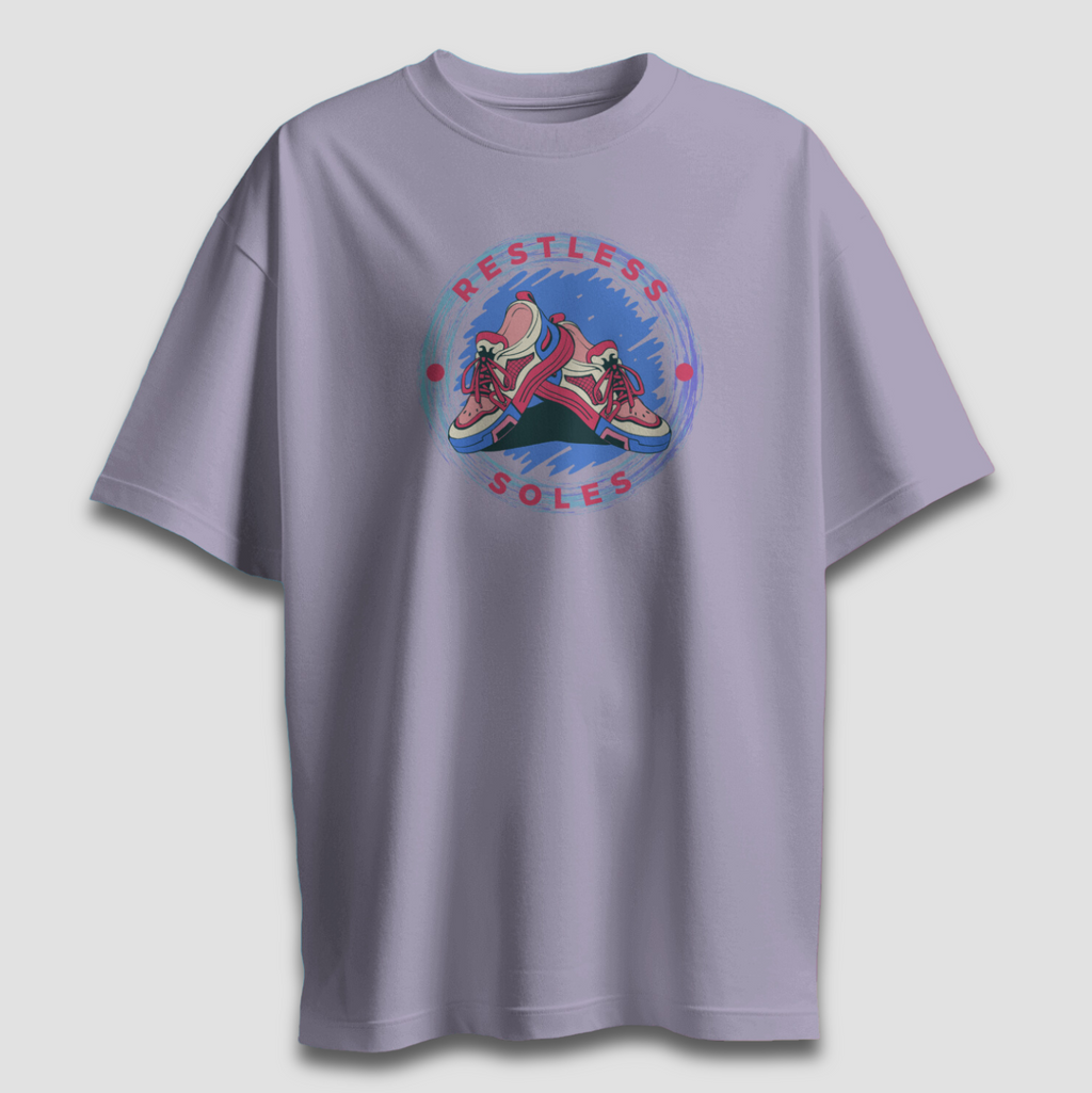 Restless Soles - Chapter26 premium oversized graphic t-shirt detail