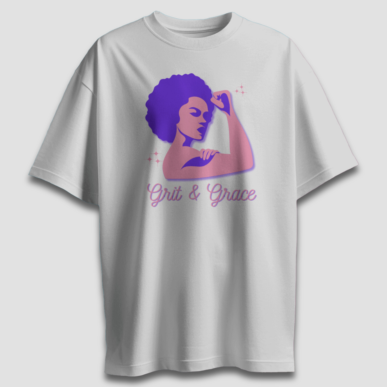 Grit and Grace - Chapter26 premium oversized graphic t-shirt detail