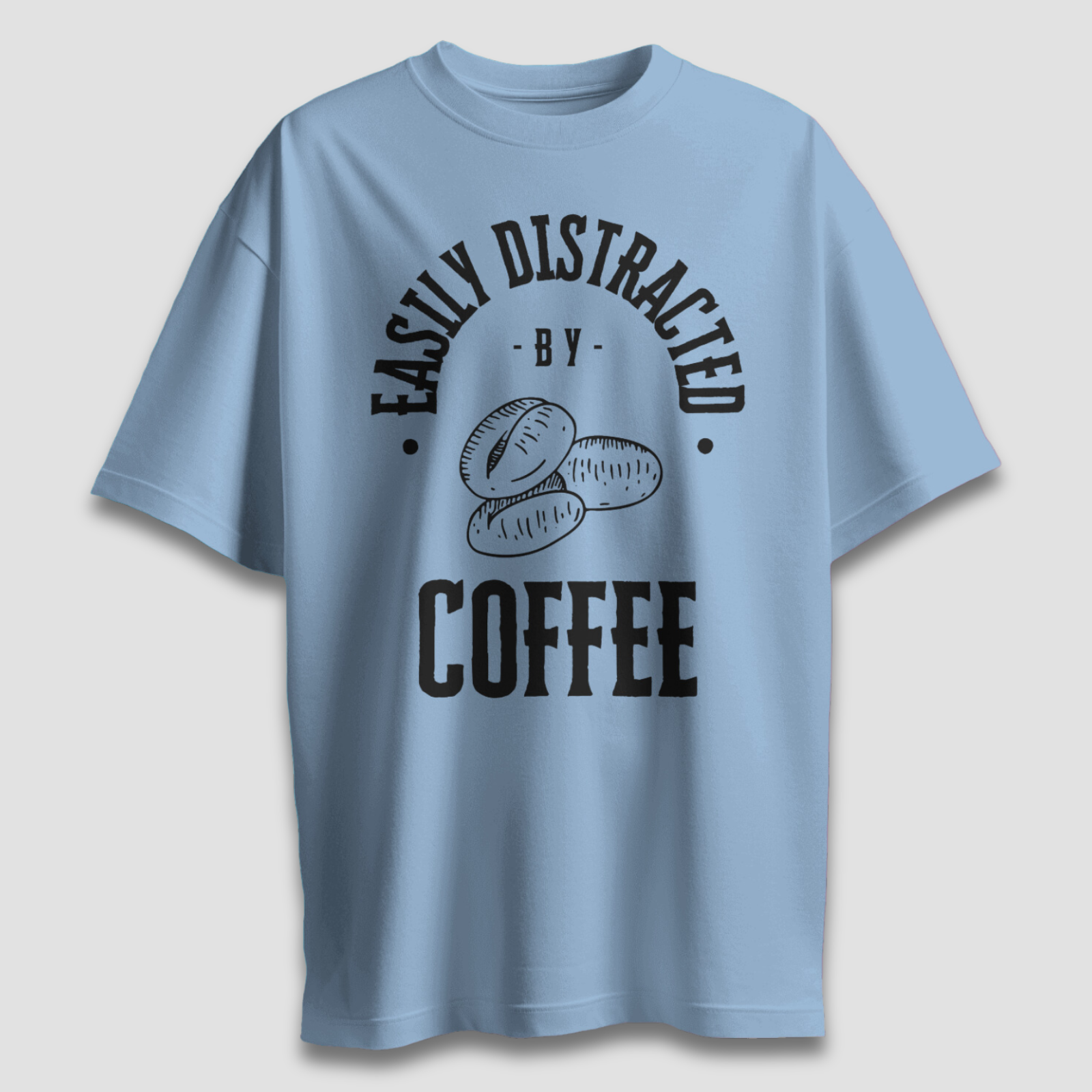 Distracted by Coffee Light - Chapter26 premium oversized graphic t-shirt