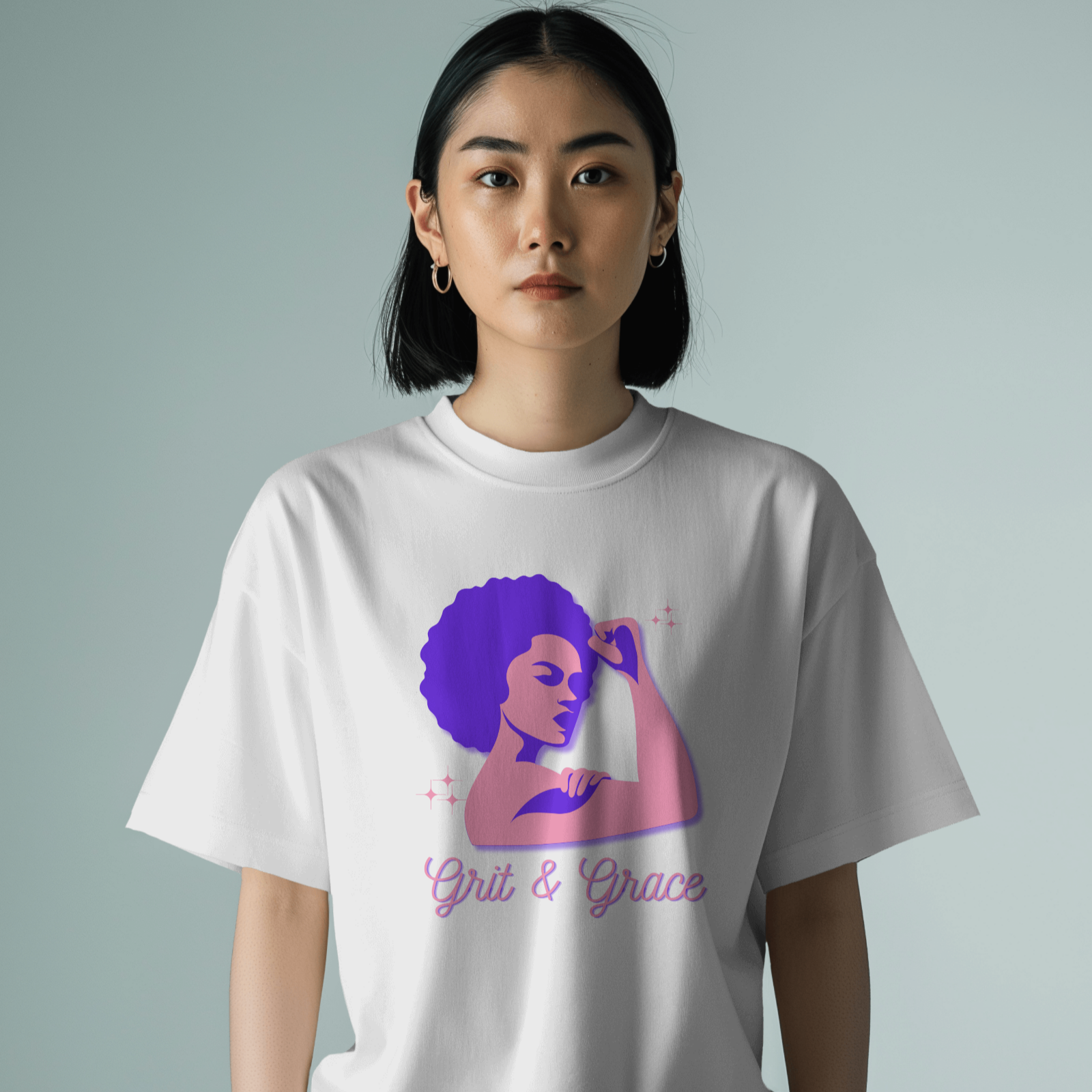 Grit and Grace - Chapter26 premium oversized graphic t-shirt