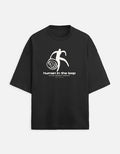 Human In The Loop - Dark - Black - Chapter26 premium oversized graphic t-shirt, shown flat