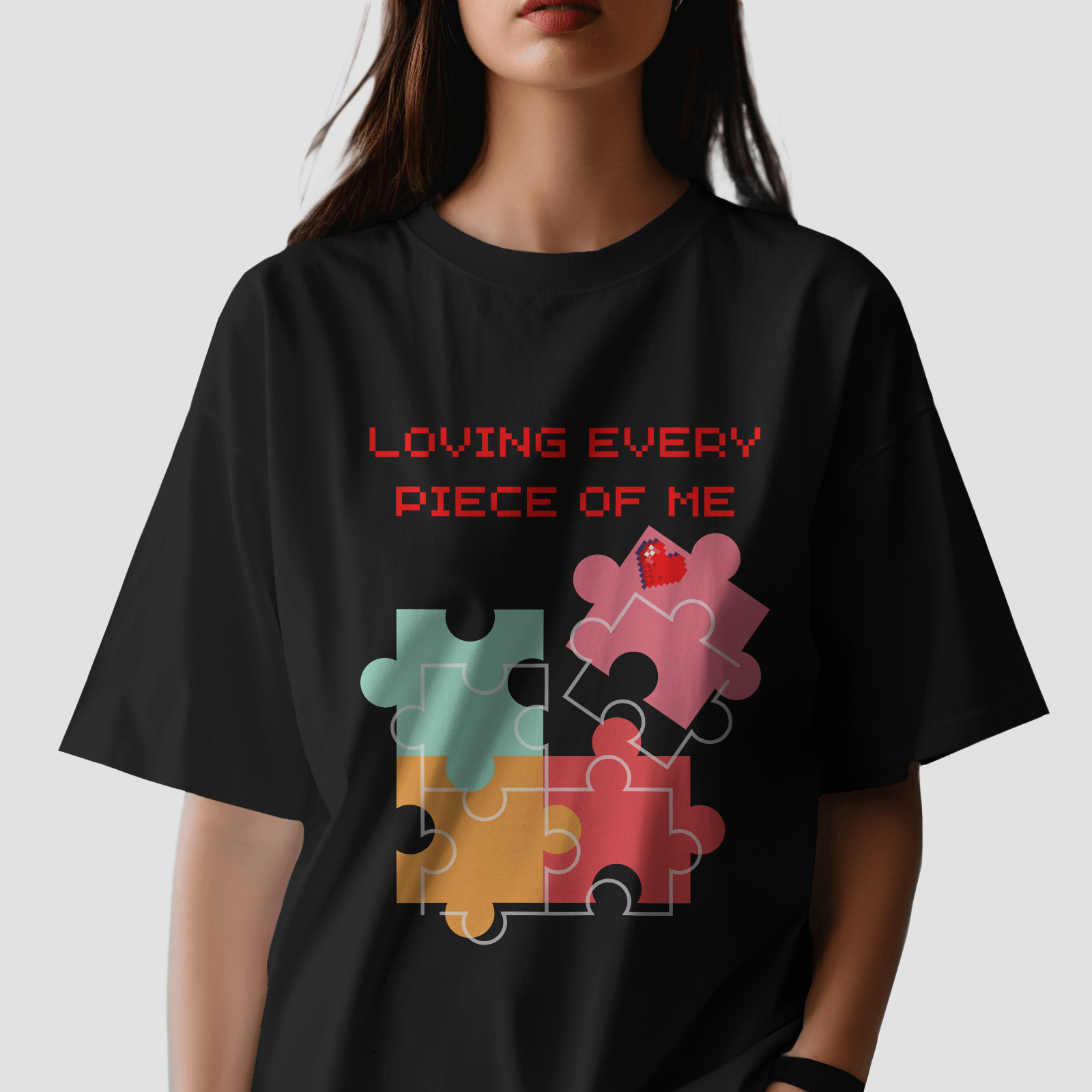 Loving Every Piece of Me - Chapter26 premium oversized graphic t-shirt