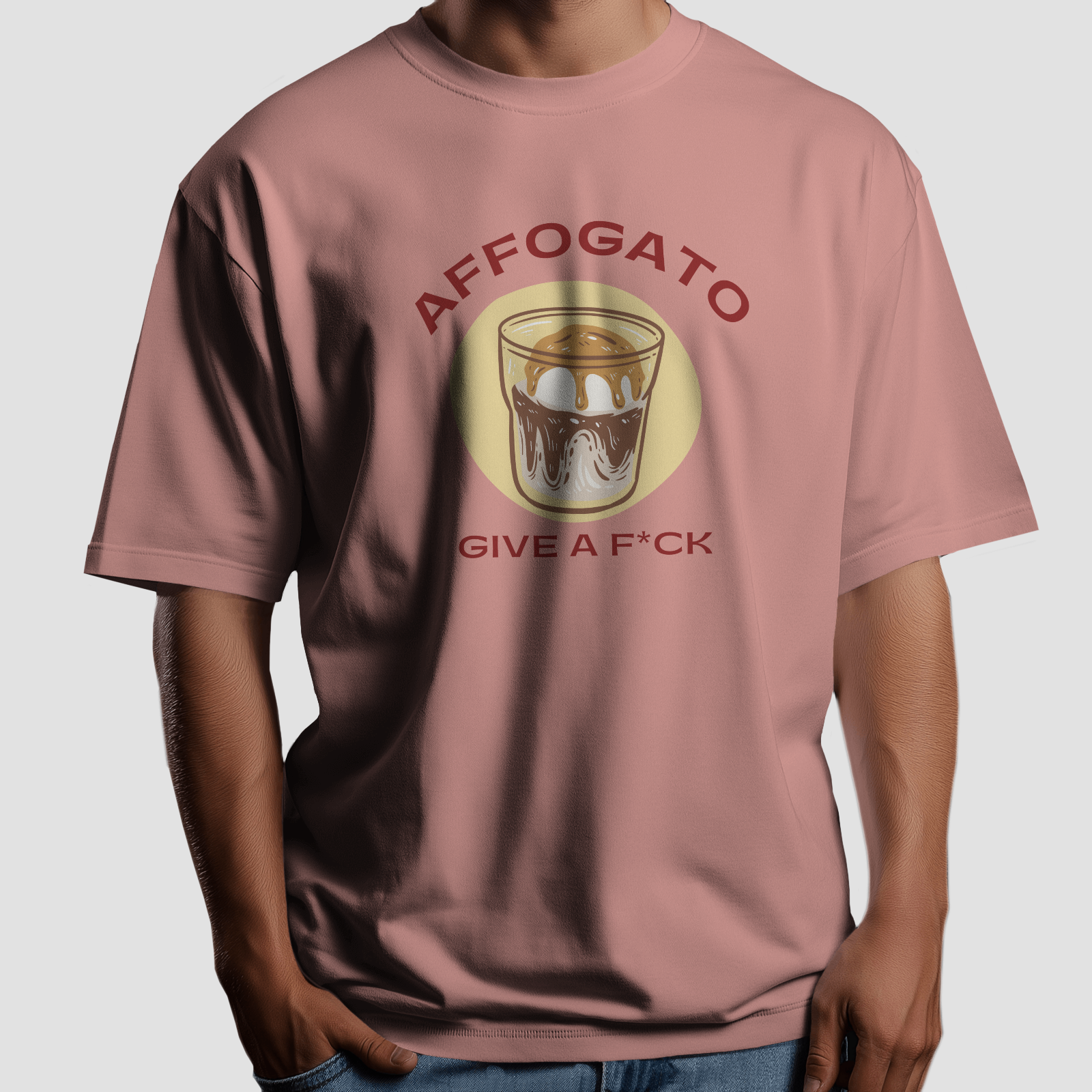 Affogato - Chapter26 premium oversized graphic t-shirt detail