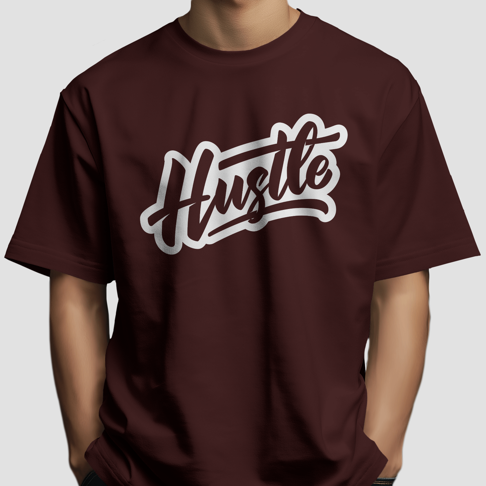 Hustle Dark - Chapter26 premium oversized graphic t-shirt