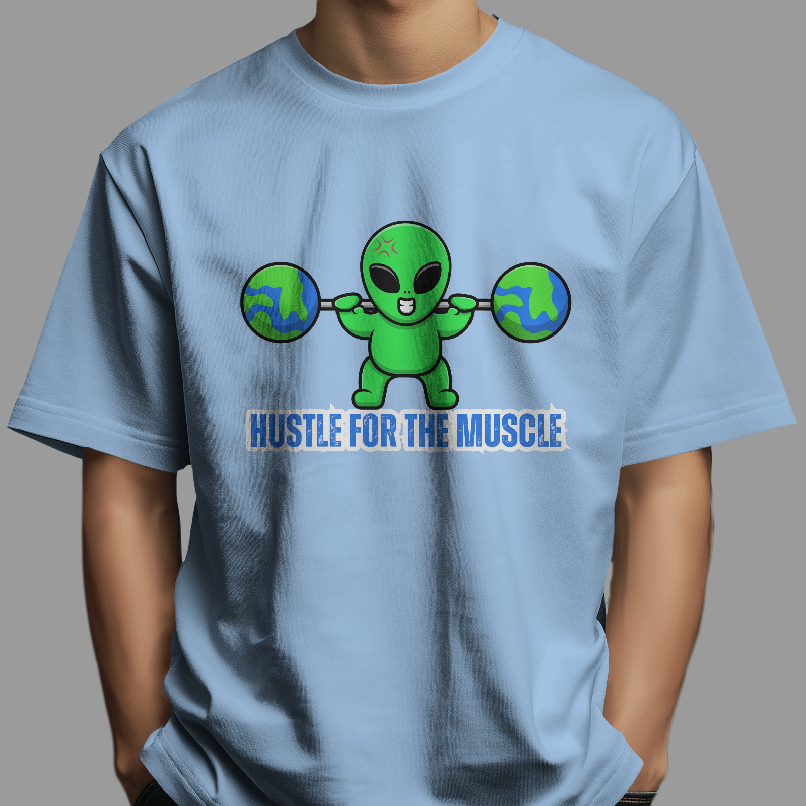 Hustle for the Muscle - Chapter26 premium oversized graphic t-shirt