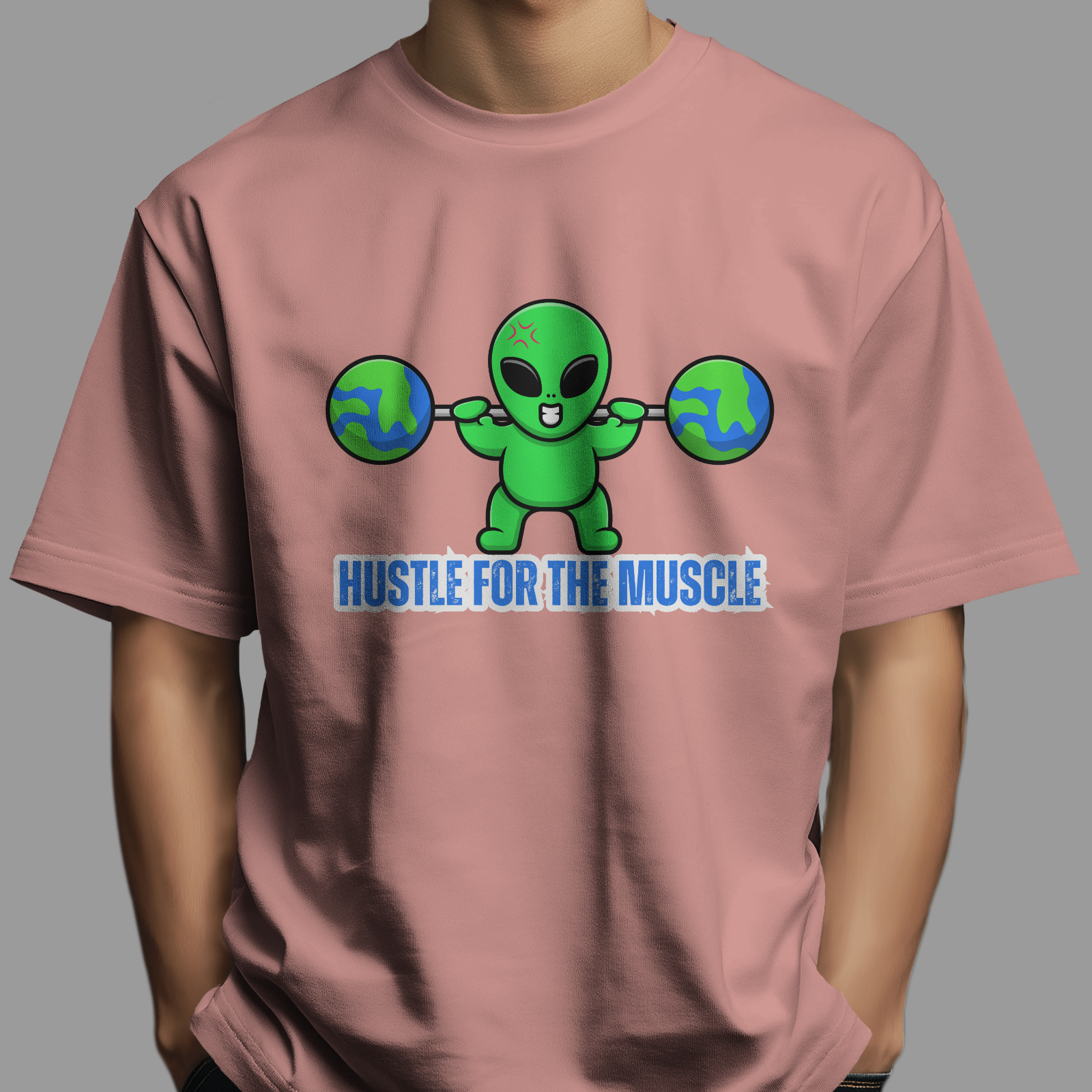 Hustle for the Muscle - Chapter26 premium oversized graphic t-shirt