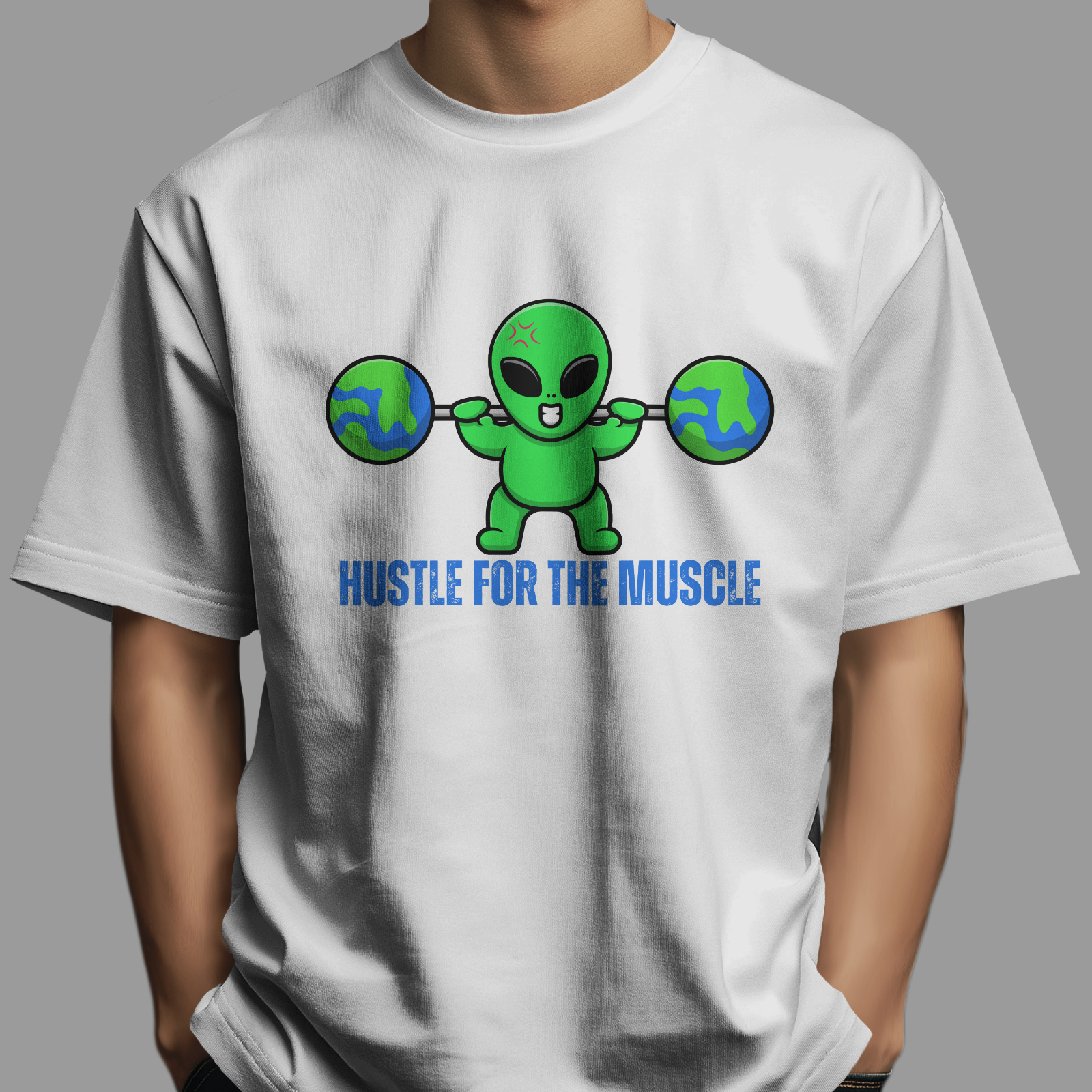 Hustle for the Muscle - Chapter26 premium oversized graphic t-shirt
