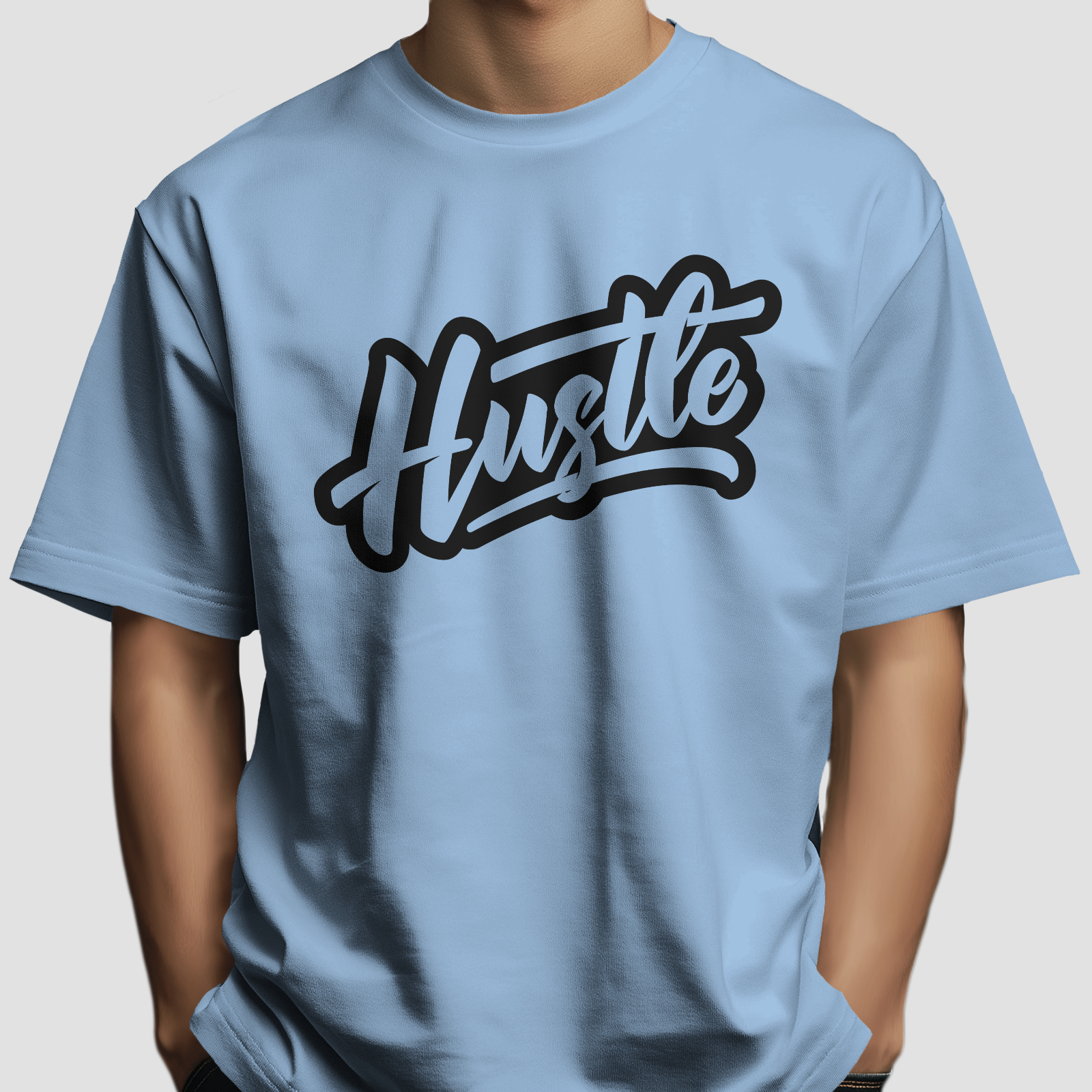 Hustle Light - Chapter26 premium oversized graphic t-shirt