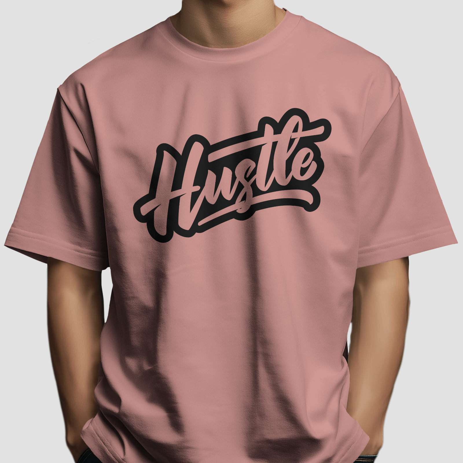 Hustle Light - Chapter26 premium oversized graphic t-shirt