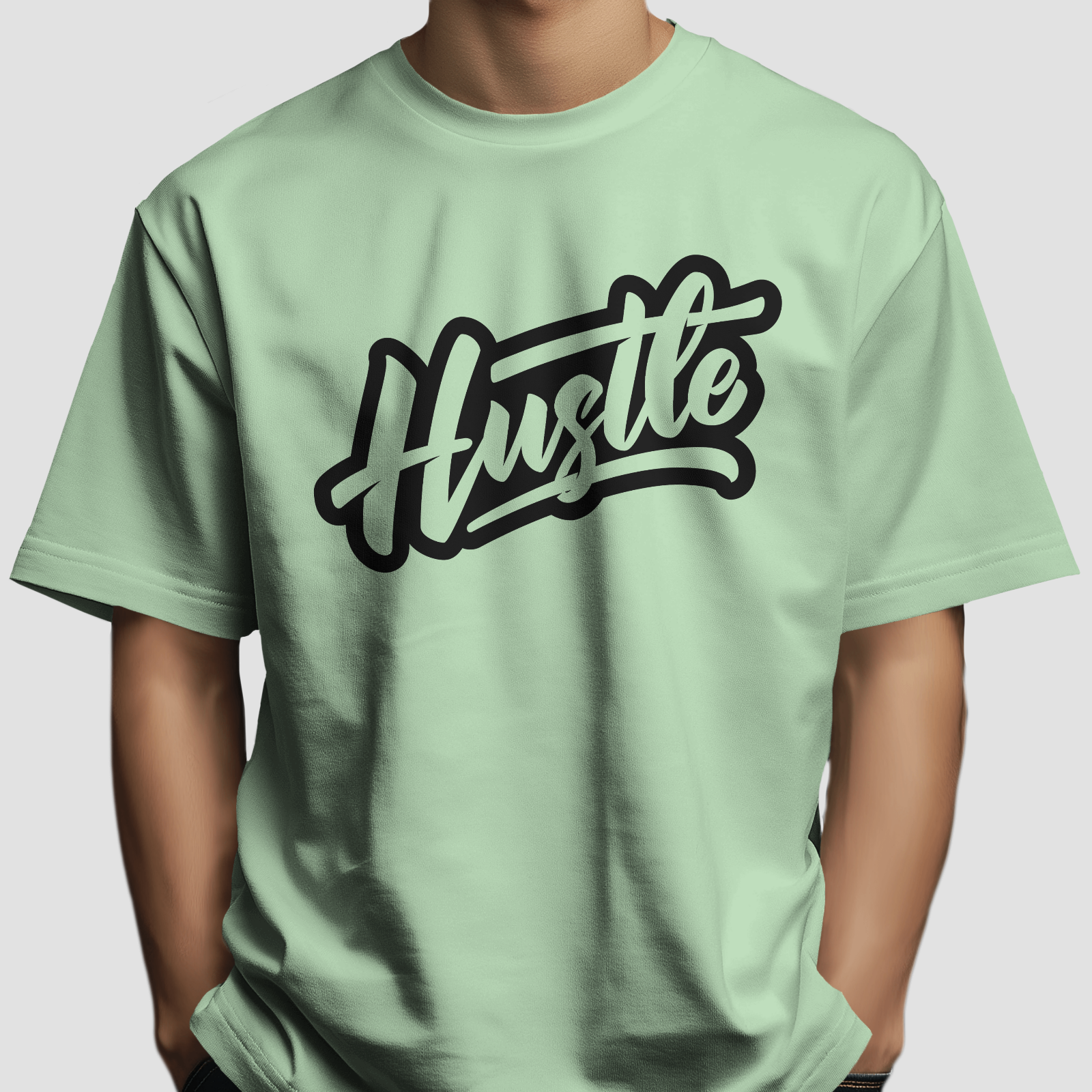 Hustle Light - Chapter26 premium oversized graphic t-shirt