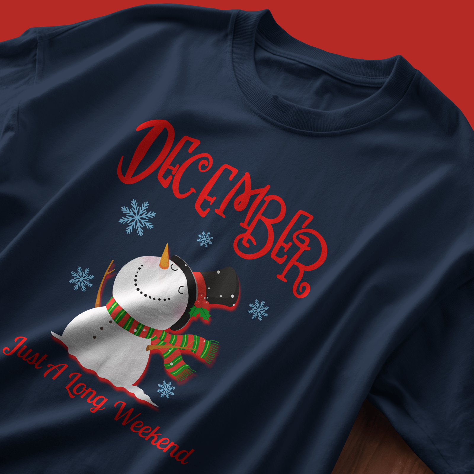 December A Long Weekend - Chapter26 premium oversized graphic t-shirt