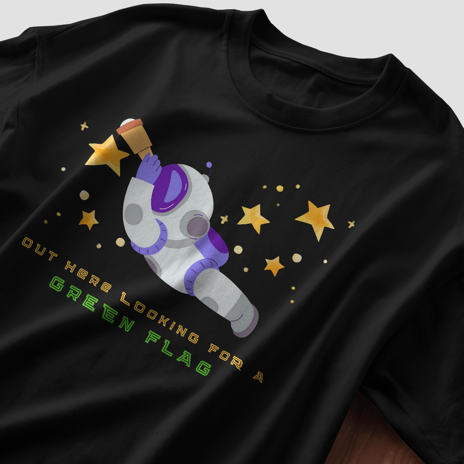 Looking for A Green Flag - Chapter26 premium oversized graphic t-shirt