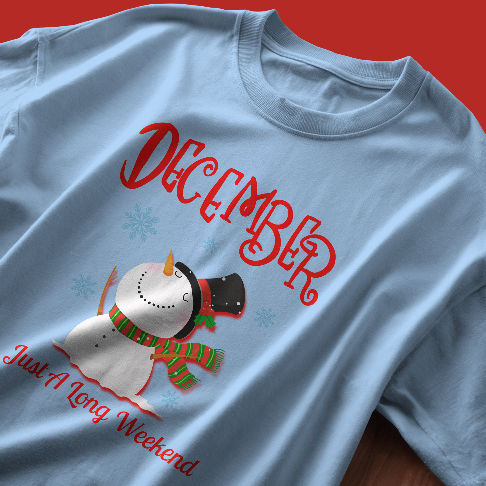 December A Long Weekend - Chapter26 premium oversized graphic t-shirt