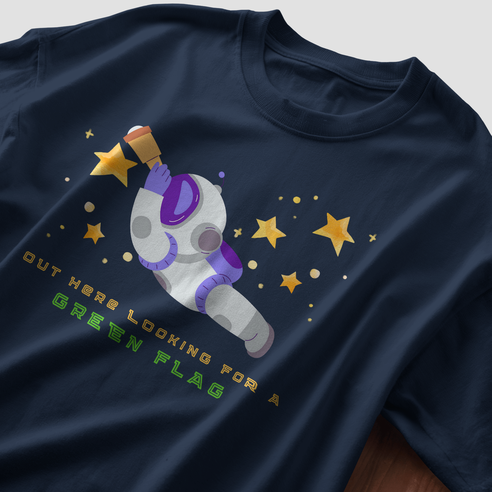 Looking for A Green Flag - Chapter26 premium oversized graphic t-shirt
