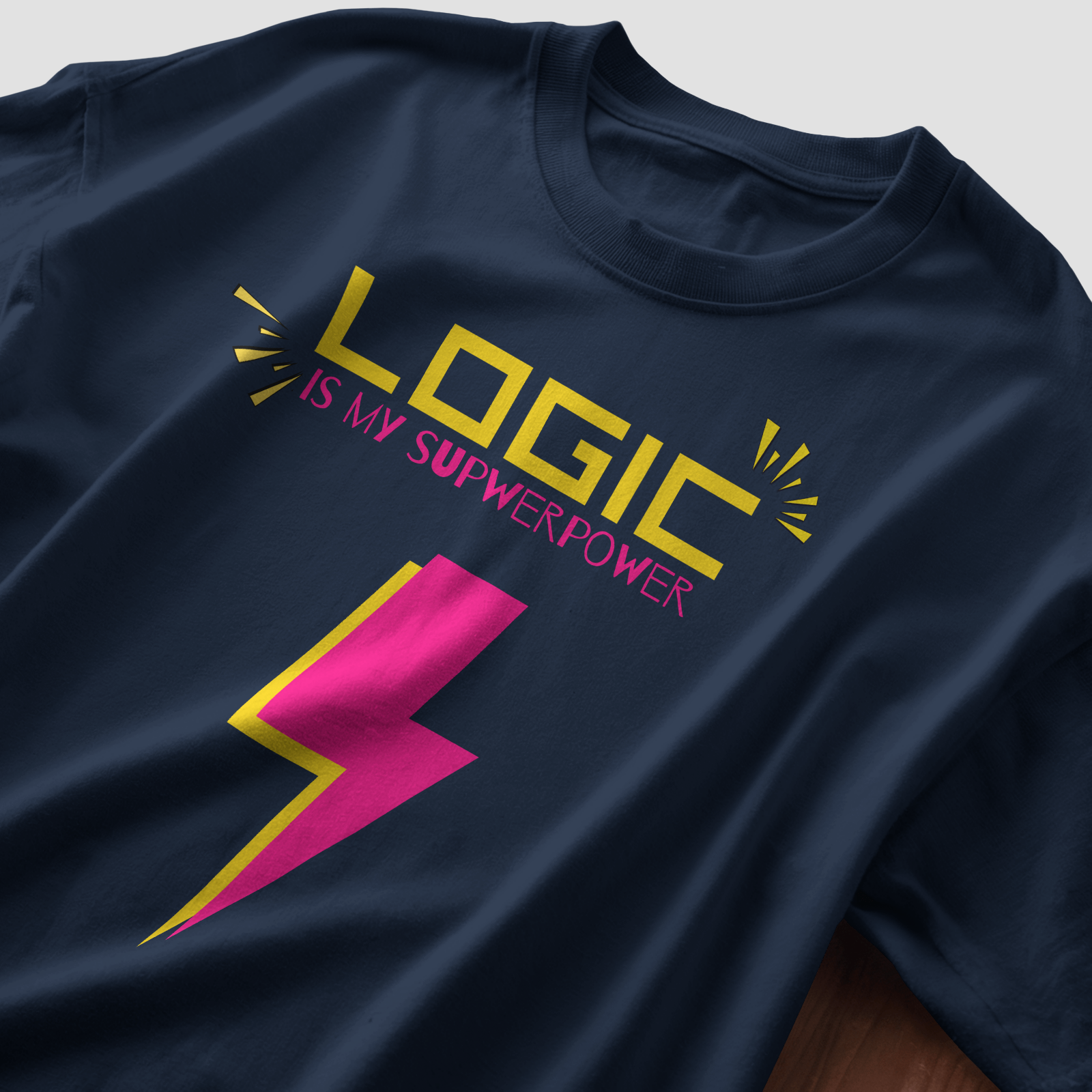 Logic is My Superpower - Chapter26 premium oversized graphic t-shirt