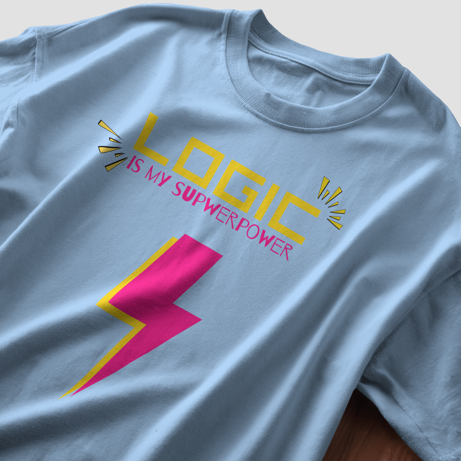 Logic is My Superpower - Chapter26 premium oversized graphic t-shirt
