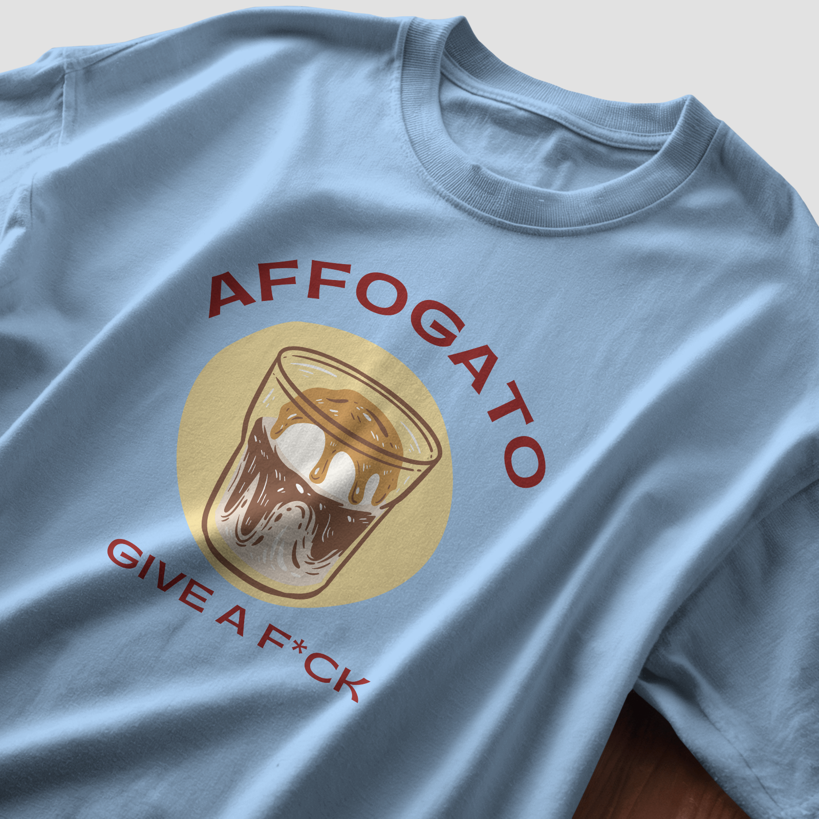 Affogato - Chapter26 premium oversized graphic t-shirt detail
