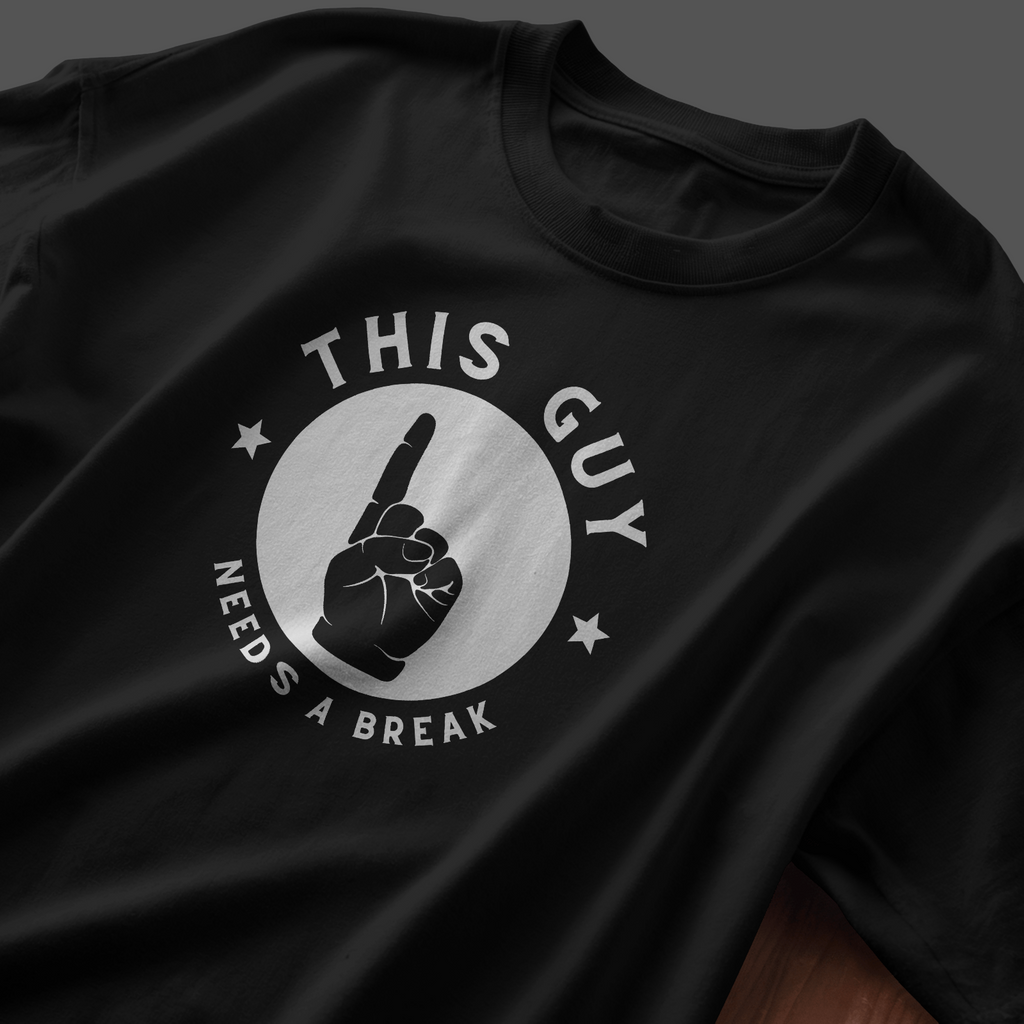 Need a Break - Chapter26 premium oversized graphic t-shirt detail