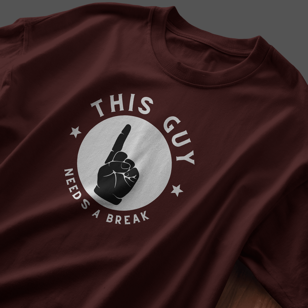 Need a Break - Chapter26 premium oversized graphic t-shirt detail