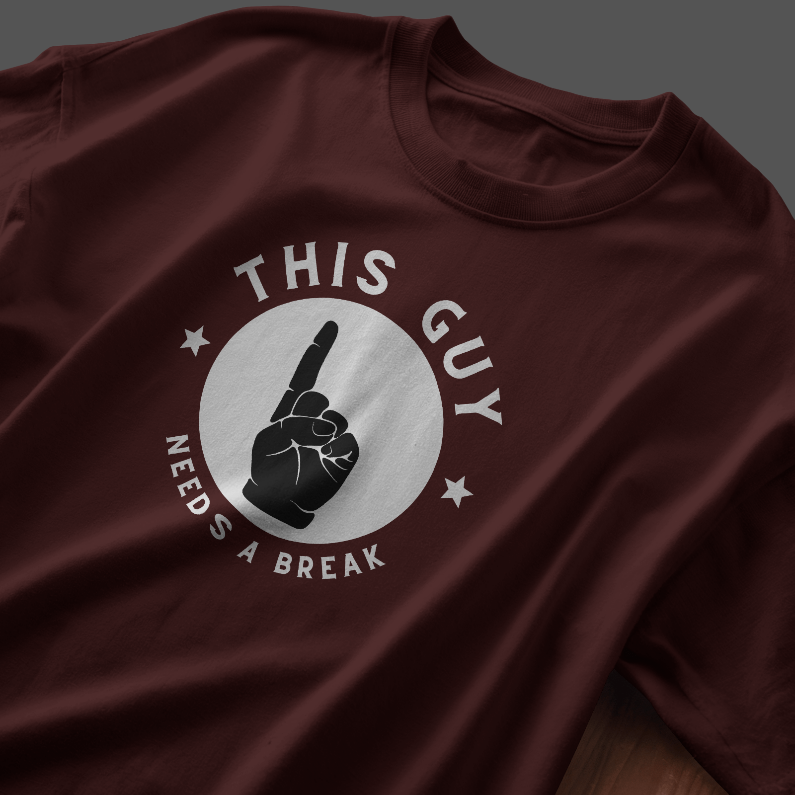 Need a Break - Chapter26 premium oversized graphic t-shirt detail