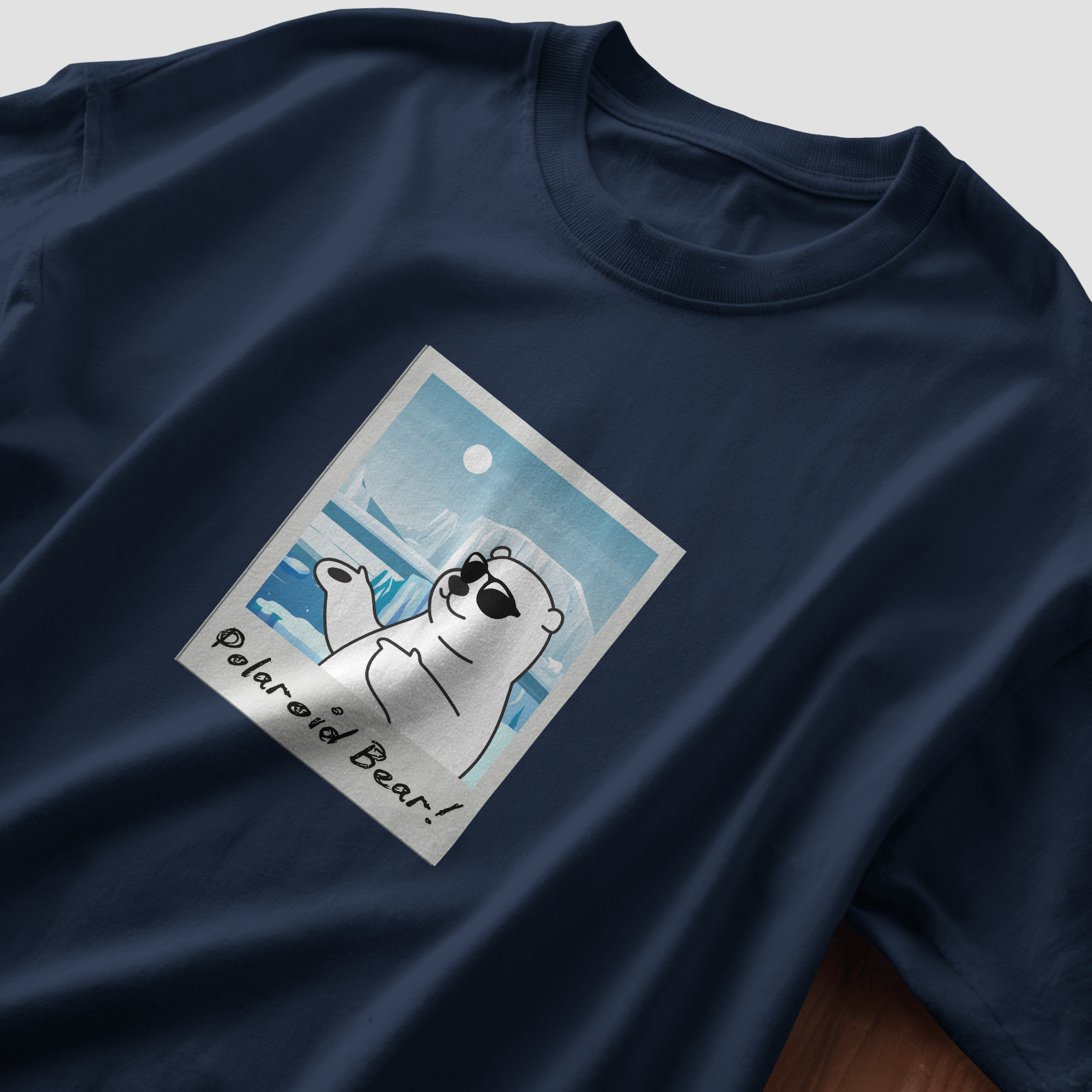 Polaroid Bear - Chapter26 premium oversized graphic t-shirt