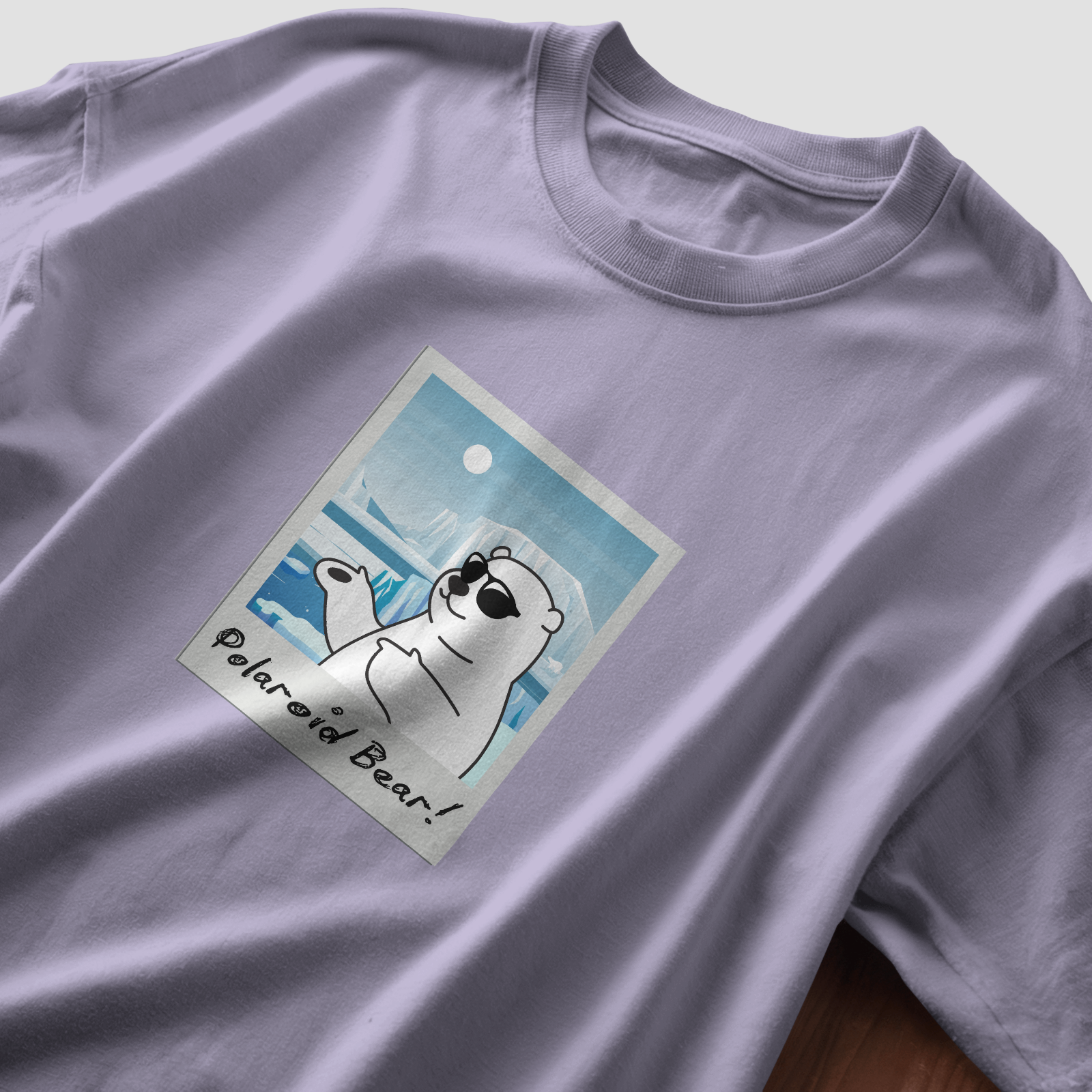 Polaroid Bear - Chapter26 premium oversized graphic t-shirt