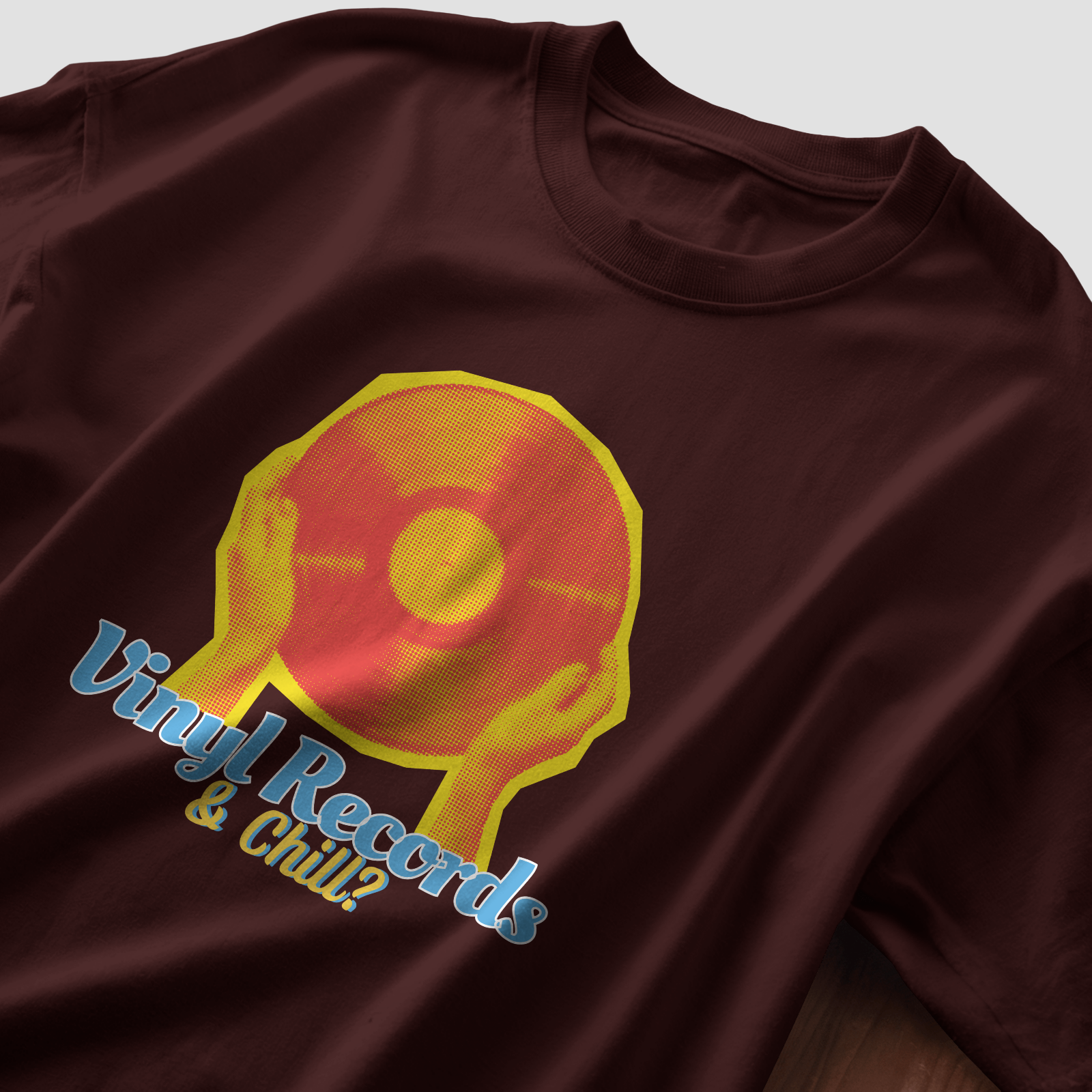 Vinyl and Chill - Chapter26 premium oversized graphic t-shirt