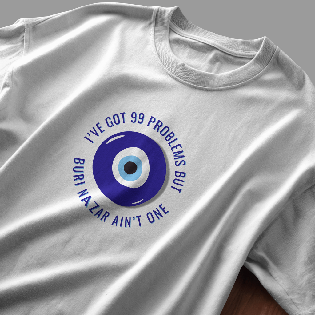 No Buri Nazar - Chapter26 premium oversized graphic t-shirt detail